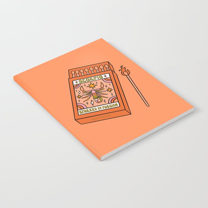 Scorpio Matchbox Notebook Gallery Image 1