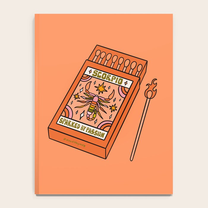 Scorpio Matchbox Notebook Gallery Image 4