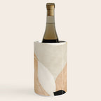 Minimal Abstract Art Tropical Leaves 2 Wine Chiller Gallery Image 2
