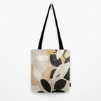 Minimal Abstract Art Tropical Leaves 2 Tote Bag Gallery Image 2