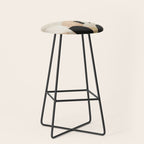 Minimal Abstract Art Tropical Leaves 2 Stool Gallery Image 1