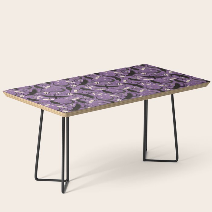 Raven Tarot Purple  Coffee Table Gallery Image 1