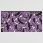 Raven Tarot Purple  Desk Mat Gallery Image 3