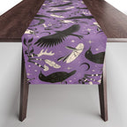 Raven Tarot Purple  Table Runner Gallery Image 1