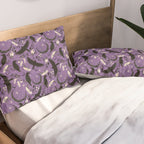 Raven Tarot Purple  Pillow Sham Gallery Image 2