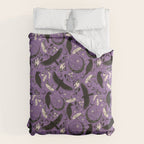Raven Tarot Purple  Comforter Gallery Image 6