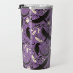 Raven Tarot Purple  Travel Mug Gallery Image 3