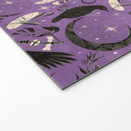 Raven Tarot Purple  Welcome Mat Gallery Image 2