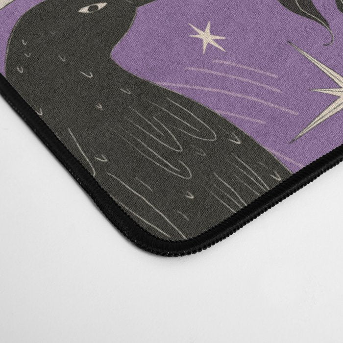 Raven Tarot Purple  Desk Mat Gallery Image 4