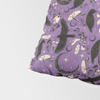 Raven Tarot Purple  Pillow Sham Gallery Image 4