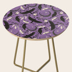 Raven Tarot Purple  Side Table Gallery Image 2