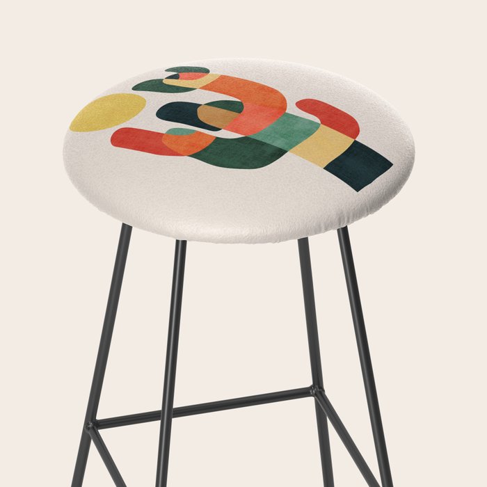 Cactus in the desert Stool Gallery Image 2