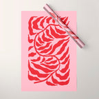 Wild Ferns: Wine Edition Wrapping Paper Gallery Image 1
