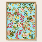 Lemon and Leaf Pattern IV Serving Tray Gallery Image 1