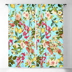 Lemon and Leaf Pattern IV Window Curtain Gallery Image 5