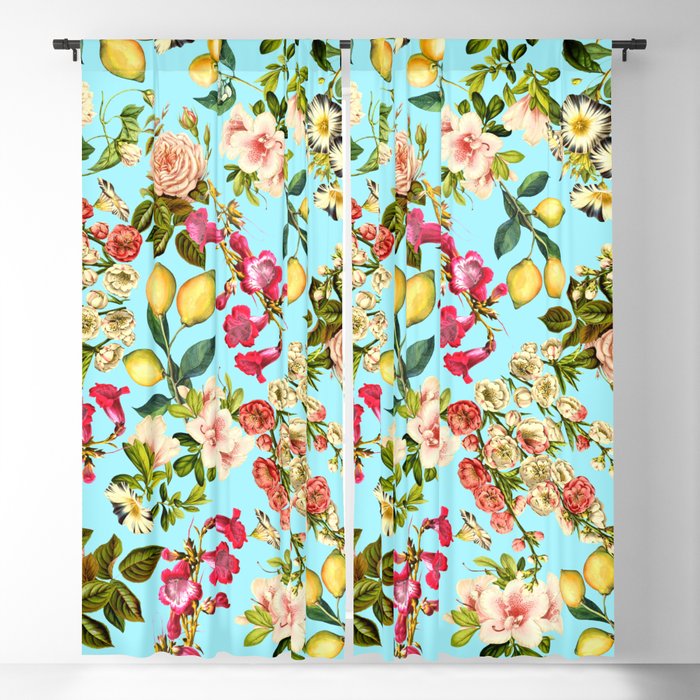 Lemon and Leaf Pattern IV Window Curtain Gallery Image 5