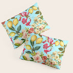 Lemon and Leaf Pattern IV Pillow Sham Gallery Image 3