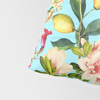 Lemon and Leaf Pattern IV Pillow Sham Gallery Image 4