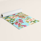 Lemon and Leaf Pattern IV Yoga Mat Gallery Image 2