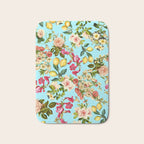 Lemon and Leaf Pattern IV Bath Mat Gallery Image 1