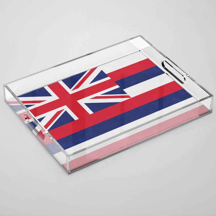 Flag of Hawaii Acrylic Tray Gallery Image 1