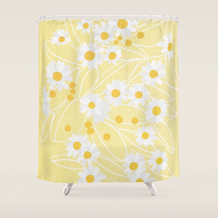 Chamomile Shower Curtain Gallery Image 1