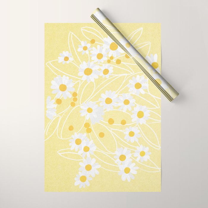 Chamomile Wrapping Paper Gallery Image 1