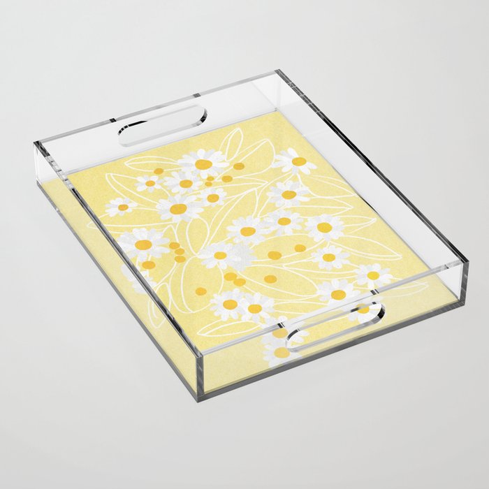 Chamomile Acrylic Tray Gallery Image 1