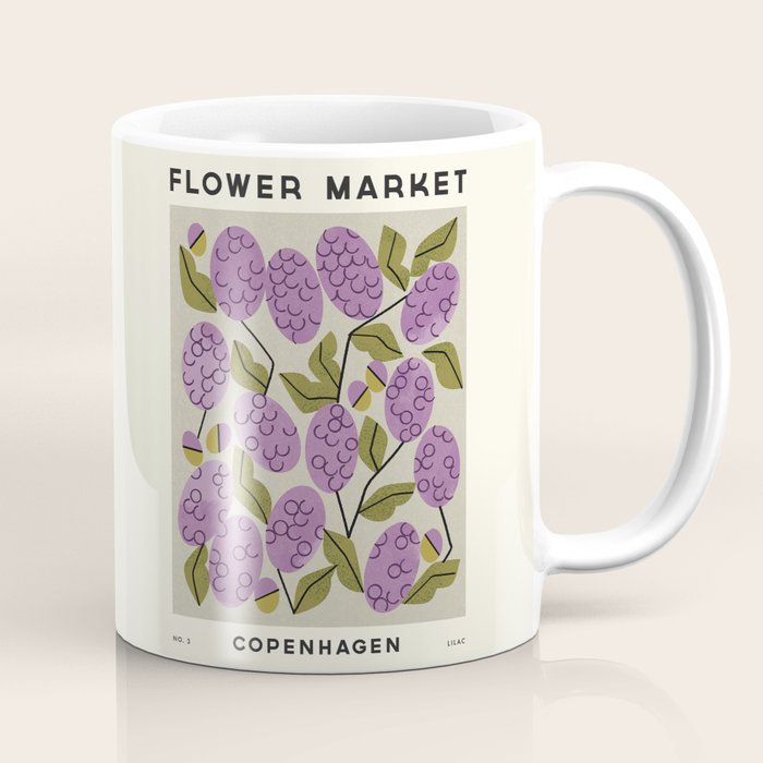 Flower Market No. 3 Coffee Mug Gallery Image 1