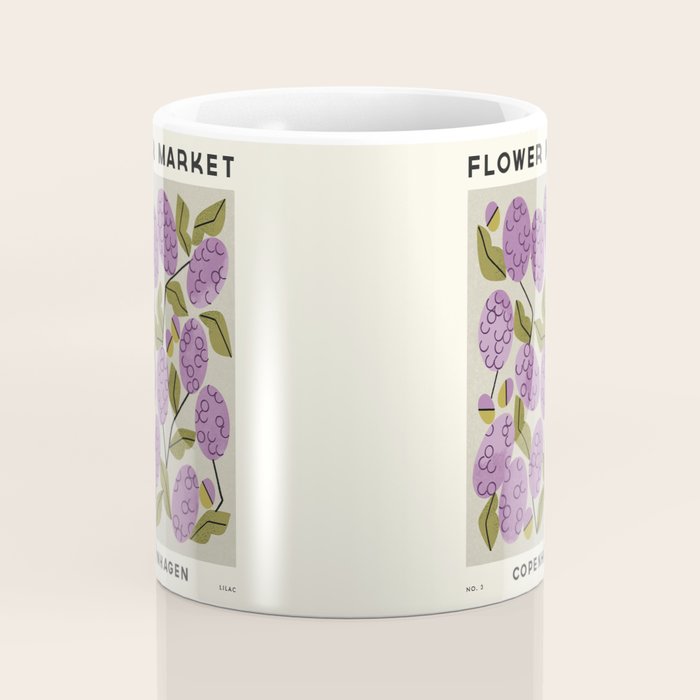 Flower Market No. 3 Coffee Mug Gallery Image 4