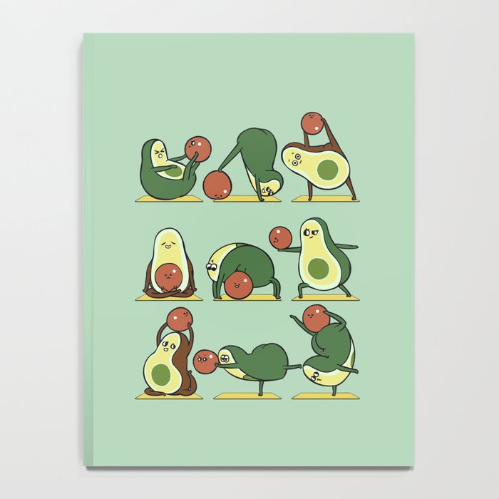 Avocado Yoga With The Seed Notebook Gallery Image 4