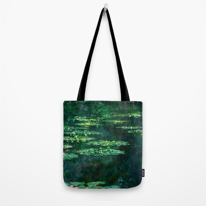 Claude Monet "Water Lilies" (14) Tote Bag Gallery Image 2