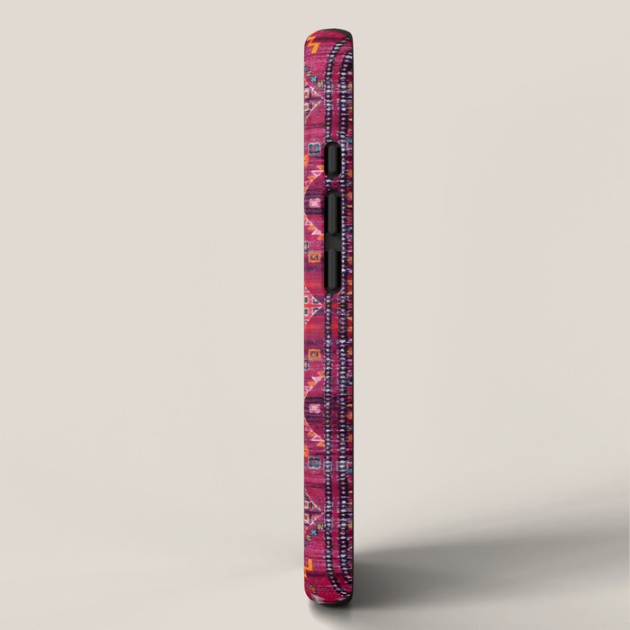 Rose Oasis: Vintage Bohemian Geometric Heritage iPhone Case Gallery Image 2