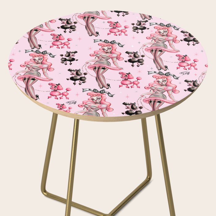 Miss Pink Poodle Side Table Gallery Image 2