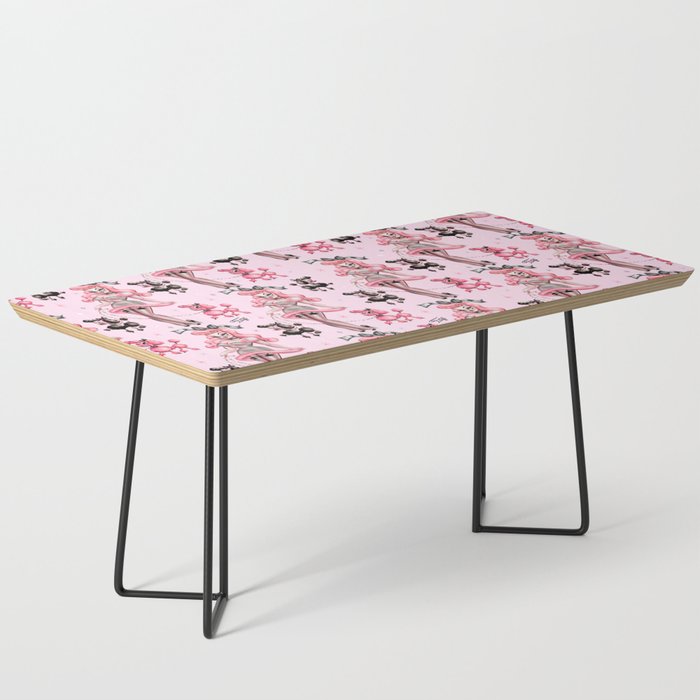 Miss Pink Poodle Coffee Table Gallery Image 1