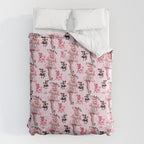 Miss Pink Poodle Comforter Gallery Image 6