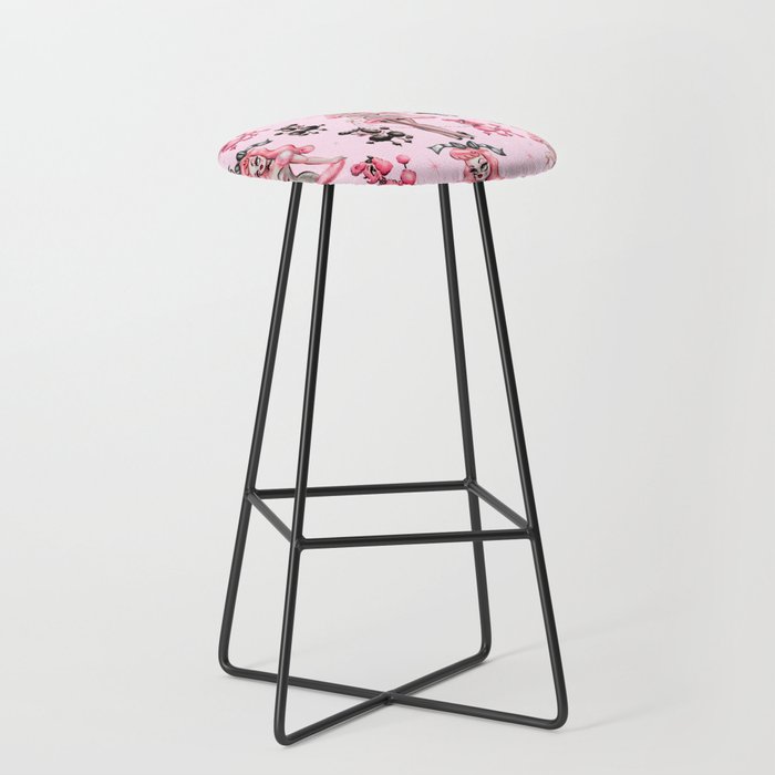 Miss Pink Poodle Stool Gallery Image 1