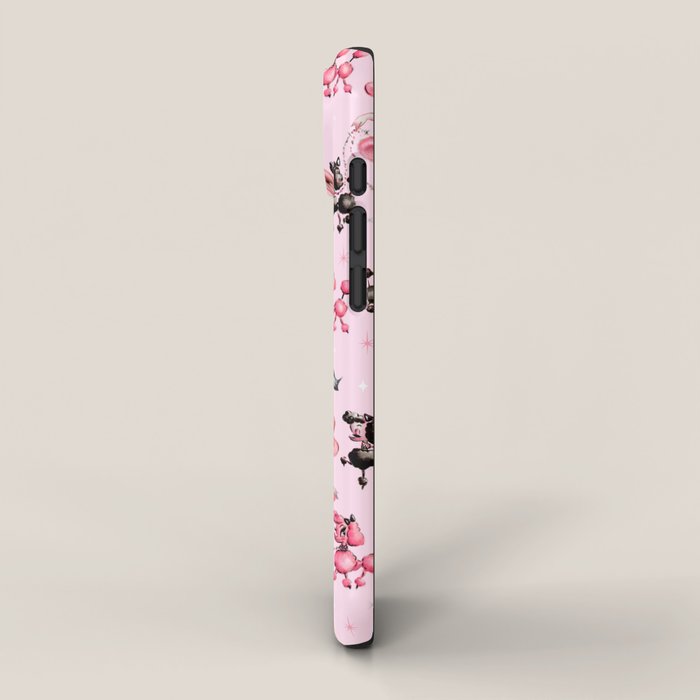 Miss Pink Poodle iPhone Case Gallery Image 2