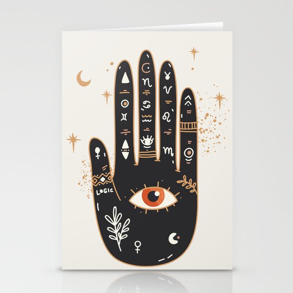 Palmistry 5 Stationery Card Gallery Image 2