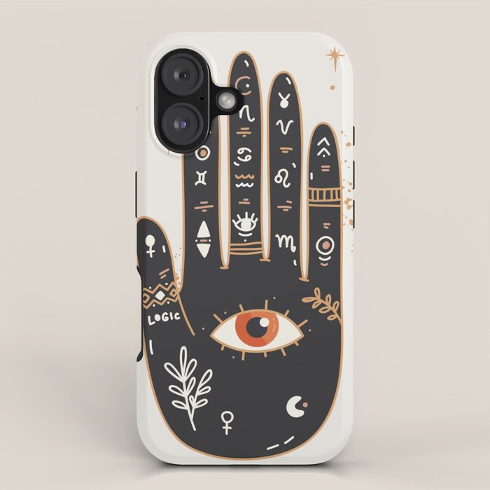 Palmistry 5 iPhone Case Gallery Image 1