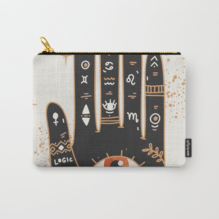 Palmistry 5 Carry All Pouch Gallery Image 1