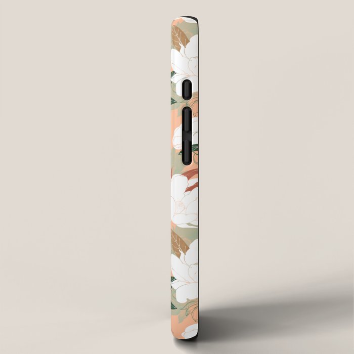 Big floral blossoms PF24 iPhone Case Gallery Image 2