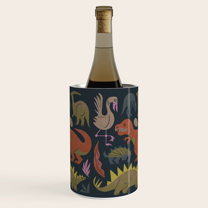 Jurassic Friends (Dark) Wine Chiller Gallery Image 3