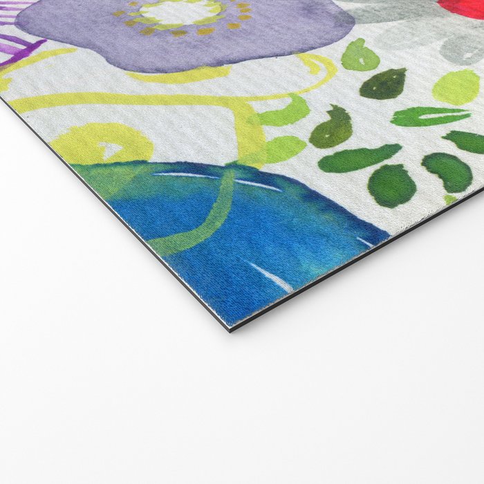 floral hurricane Welcome Mat Gallery Image 2