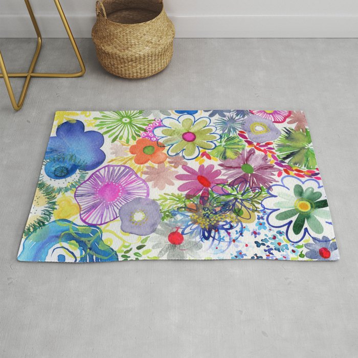 floral hurricane Rug Gallery Image 1