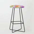 floral hurricane Stool Gallery Image 1