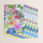 floral hurricane Wrapping Paper Gallery Image 3