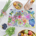 floral hurricane Cutting Board Gallery Image 2