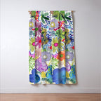 floral hurricane Window Curtain Gallery Image 3