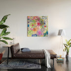 floral hurricane Wood Wall Art Gallery Image 2